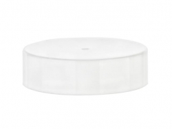 38-400 White Smooth Non Dispensing Bottle-Jar Cap w/ F-217 Liner