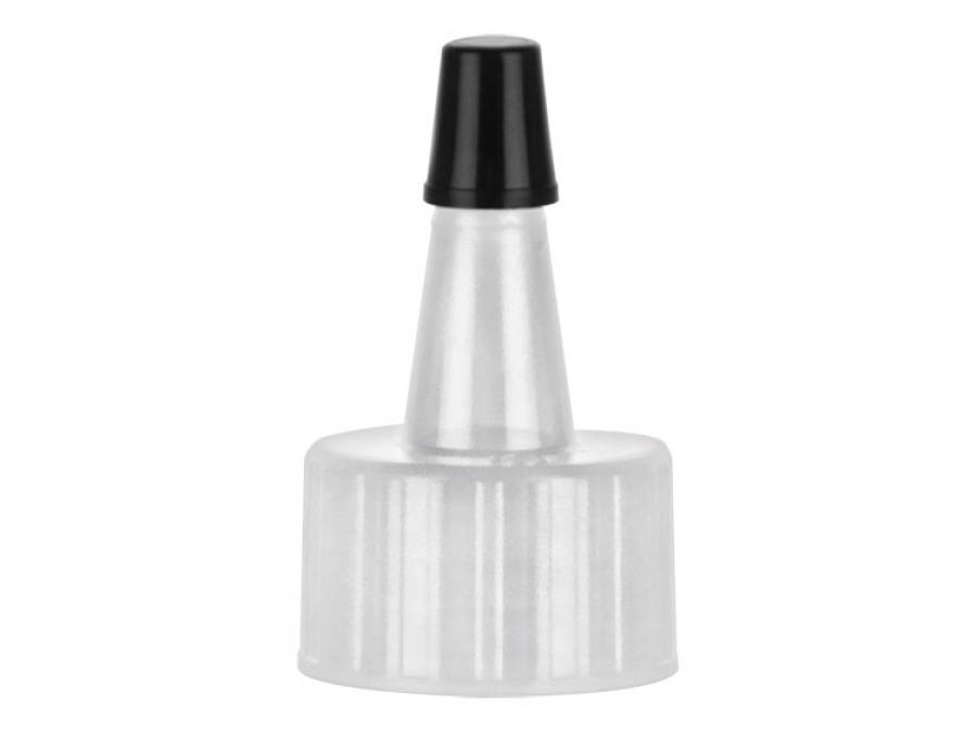 20-410 natural-black yorker PP plastic cap