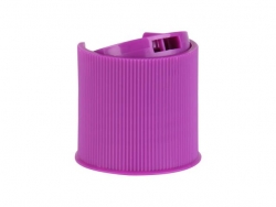 24-410 Mulberry Ribbed Disc Top Dispensing Bottle Cap (Surplus Item)