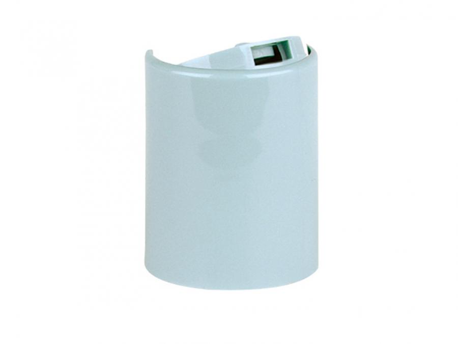 24-415 Blue Light Smooth Disc Top Dispensing Cap-.308 in. Orifice