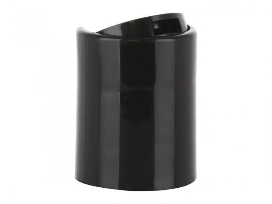 28-415 Black Smooth Dispensing Disc-Top Cap-.326 in. Orif-HS Liner (Aptar)