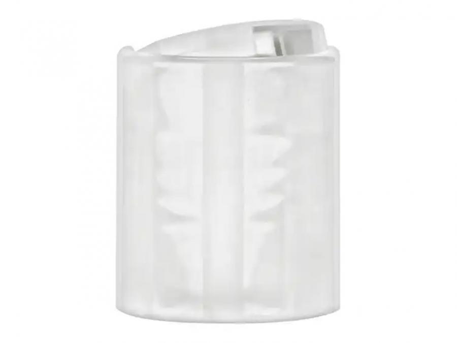 28-415 White Smooth Dispensing Disc-Top Cap-.326 in. Orif-HS Liner (Aptar)
