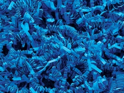 1 lb. Bag Blue Sky Crinkle Paper