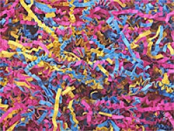 1 lb. Bag Fiesta Mix Crinkle Paper