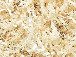 1 lb. Bag Ivory Crinkle Paper