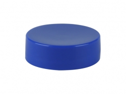 33-400 Blue Smooth Non Dispensing PP Plastic Jar Cap-F217 Liner