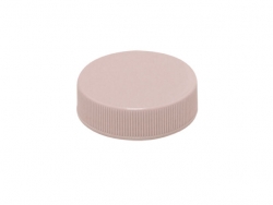 33-400 Pink Light Smooth Non Dispensing PP Plastic Jar Cap w/ PEFM Liner & Stipple Top