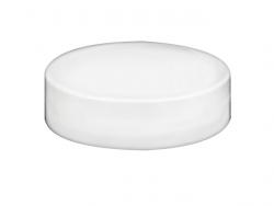 33-400 White Smooth Non Dispensing Liner-Less PP Plastic Jar Cap (Berry)