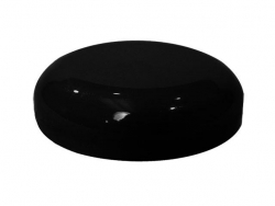 70-400 Black Dome Smooth Non Dispensing Liner-less Jar Cap (Stock Item)