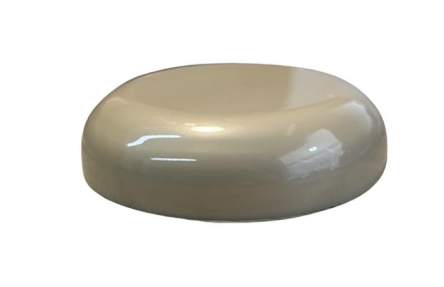 70-400 Champagne Smooth Dome PP Plastic CT Jar Cap-Foam Liner