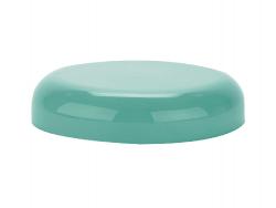 70-400 Green Seafoam Dome Smooth PP Plastic Non Dispensing Liner-less Jar Cap