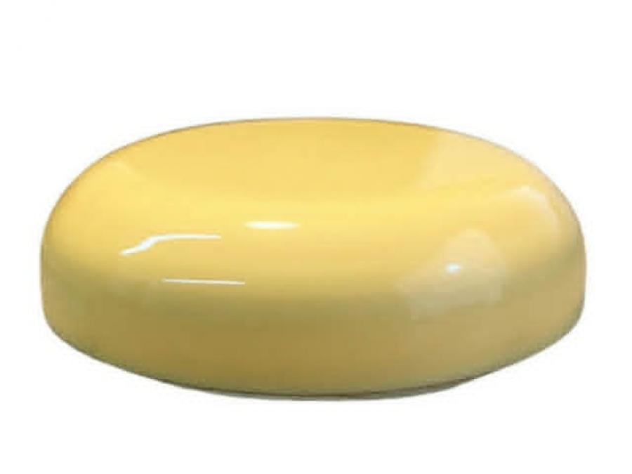 70-400 Yellow Light Smooth Dome PP Plastic CT Jar Cap-Foam Liner