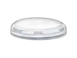 70-400 Natural Dome Smooth Non Dispensing Plastic Liner-less Jar Cap (Stock)