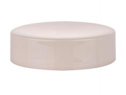 89-400 Blush Light Smooth Flat PP Plastic XTall Jar Cap-Valve Seal (Surplus)
