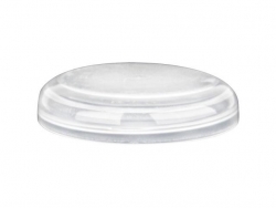 89-400 Natural Dome Smooth Non Dispensing Plastic Liner-less Jar Cap (Stock Item)