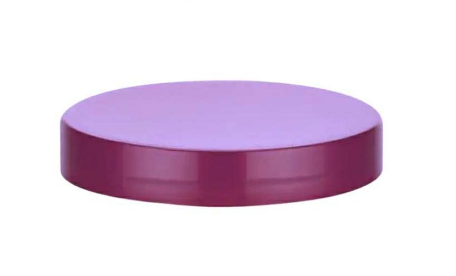 89-400 Wildberry Flat Smooth PP Plastic CT Jar Cap-Foam Liner