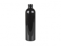 4 oz. Black 20-410 Round Bullet PET (BPA Free) Opaque Plastic Bottle (Stock Item) 4 oz. Black 20-410 Round Bullet PET (BPA Free) Opaque Plastic Bottle (Stock Item)