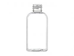 6 oz. Clear 24-410 PET (BPA Free) Plastic Boston Round Bottle w/ FM Sprayer or 1.2 CC Pump (Stock Item) NEW