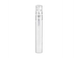 .25 oz (1/4 oz) (8 ml) Frosted-Natural 14 MM Round PP Plastic Bottle with Natural Sprayer & Overcap