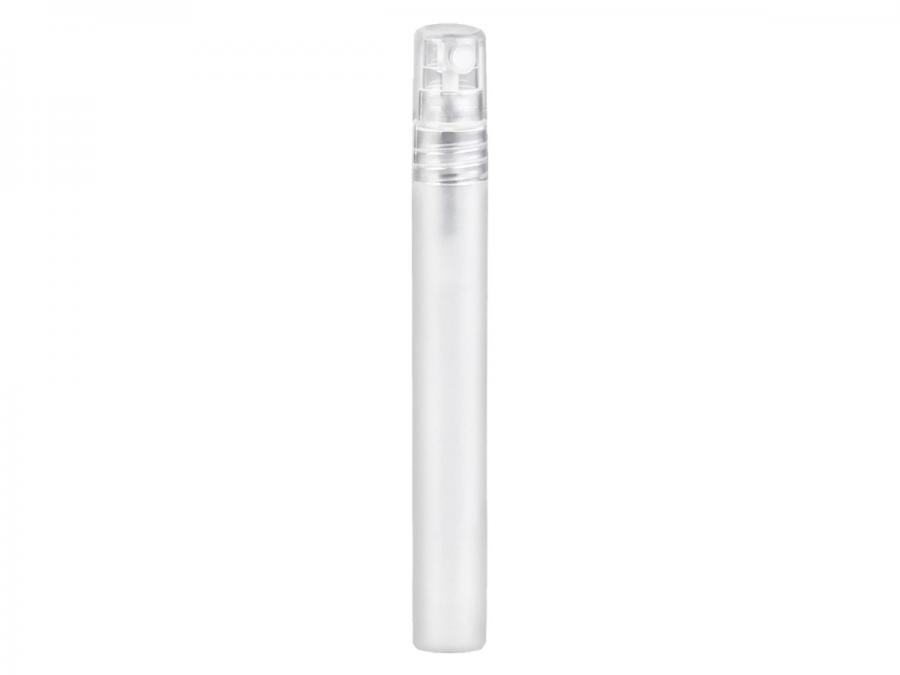 .5 oz Frosted 15 MM Round Other (1/2 oz-15ml) Plastic Bottle-Natural Sprayer-Overcap