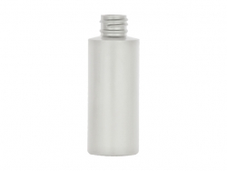 2 oz. Gray Light 20-10 Cylinder Round Slightly Squeezable HDPE Opaque Plastic Bottle