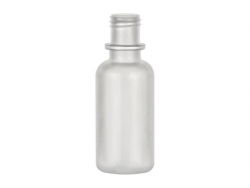 .5 oz. (1/2 oz) Natural 15-415 Boston Round LDPE Semi-Opaque Plastic Squeezable Bottle