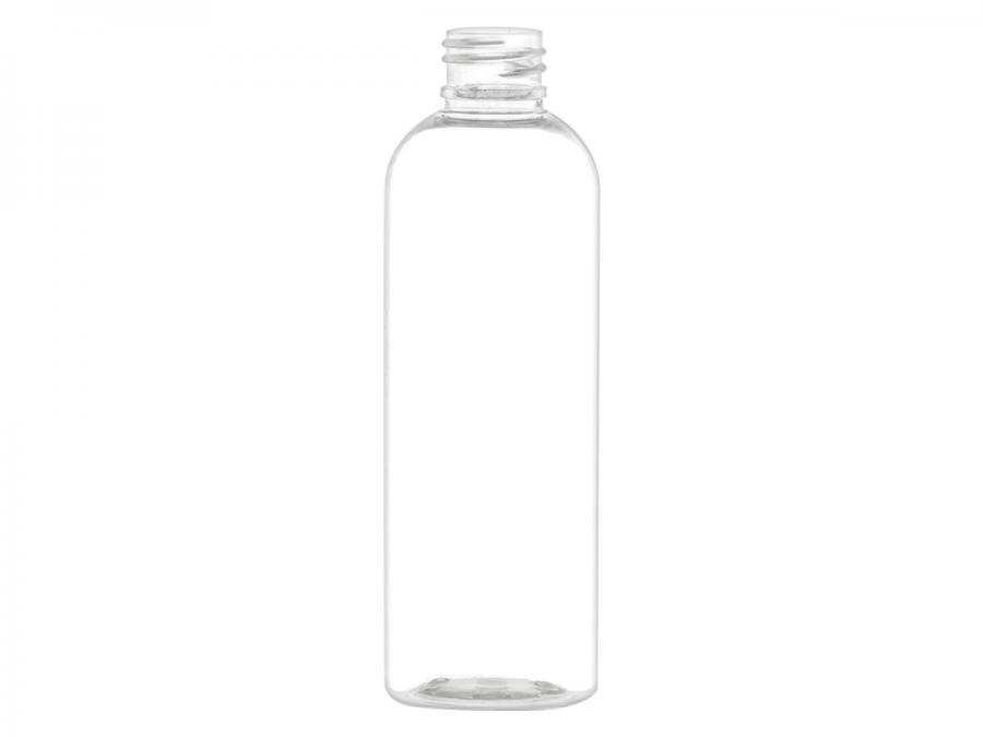 3 oz. Clear PET Bullet Round 20-410 Plastic Bottle