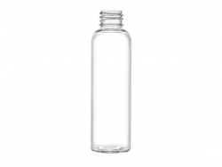 6 oz. Clear 24-410 PET (BPA Free) Plastic Bullet Bottle (Stock Item)
