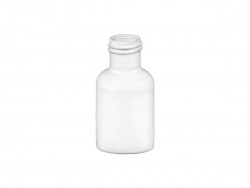 .33 oz. (1/3 oz) (10 cc) White 15-415 Boston Round LDPE Plastic Bottle No Tinture