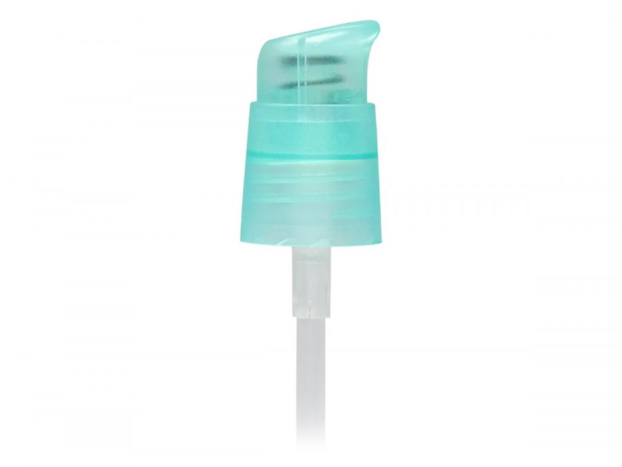 20-410 Aqua Green Smooth Translucent PP Plastic Treatment Pump-LU Head-170mcl OP-5 3/8 in. DT