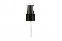 20-410 Black Plastic Treatment Pump w/ 4 in diptube & .130 MCL NEW WIDE DIPTUBE