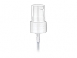 20-410 White Smooth Plastic Treatment Pump-4 in. diptube-.130 MCL OP