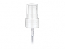 20-410 White Smooth Plastic Treatment Pump w/ 4 in. diptube & .130 MCL NEW WIDE DIPTUBE
