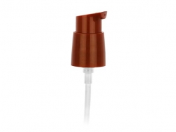 24-410 Copper Pearl Plastic Treatment Pump w/ 5 1/4 in diptube & Lock-Up Head
