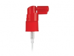 18-415 Red Fine Mist Pump Sprayer w/ Extender, Ship Clip & 2 11/16 in. dip tube