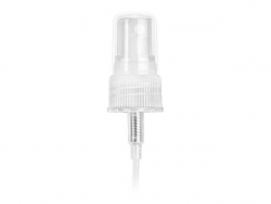 20-410 Natural Ribbed Fine Mist Pump Sprayer-5.5 in-DT