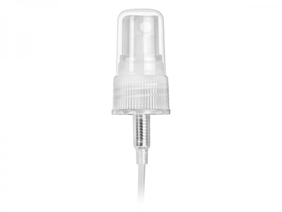 20-410 Natural Ribbed Fine Mist Pump Sprayer-3.75 in DT-Stock