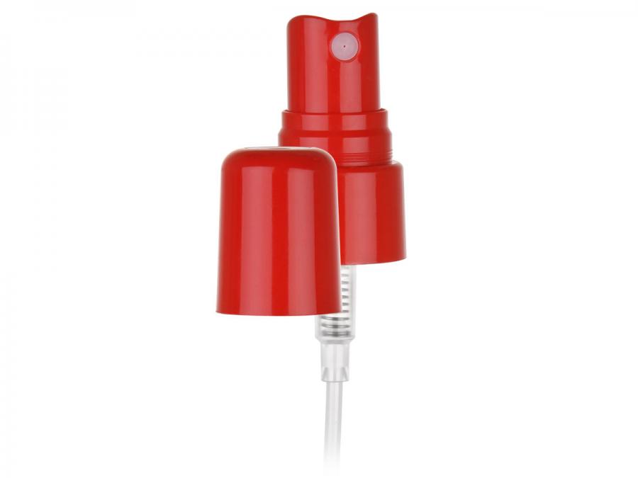 20-410 Red Smooth PP Plastic Fine Mist Pump Sprayer-.16 cc OP-4 1/8 in. DT-Red Hood