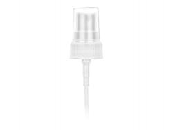 22-400 White Ribbed PP Plastic Fine Mist Pump Sprayer w/ 4 5/16 in. dip tube