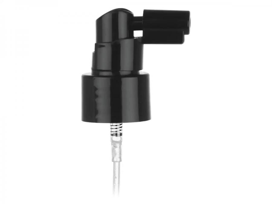 24-410 Black Smooth PP Plastic FM Sprayer-Ext-Ship Clip-6 5/16 in. DT