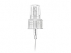 24-410 Natural Fine Mist Pump Sprayer (7 9/16" dip tube) (Stock Item)