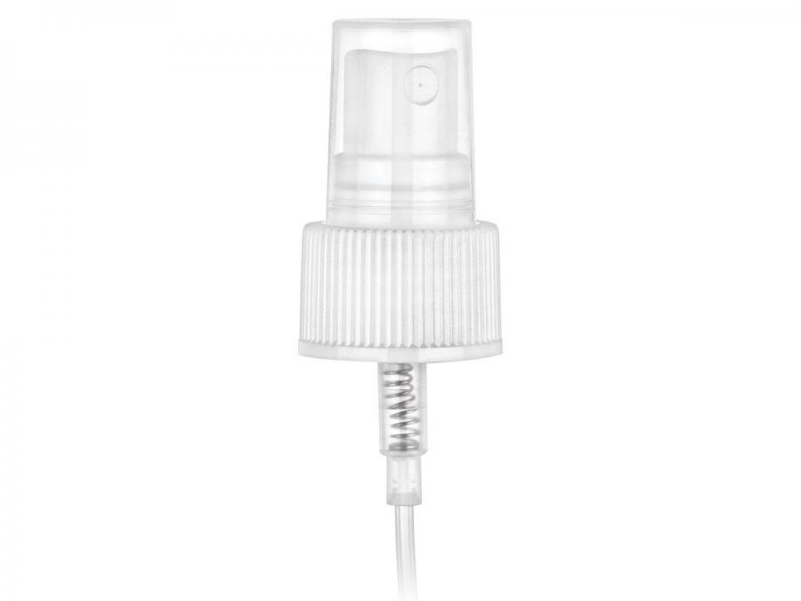 24-410 White Ribbed PP Plastic Fine Mist Pump Sprayer-6 11/16 in. DT