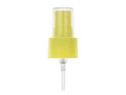 24-410 Yellow Matte Euromist PP Plastic Fine Mist Pump Sprayer-5 3/16 in. DT-190 MCL OP
