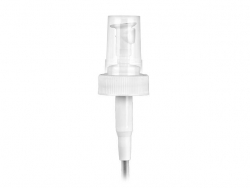 28-400 White Plastic Regular Mist Sprayer (7 5/8 in. dip tube) (Stock Item)