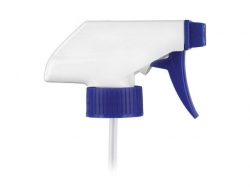 28-400 White/Blue Trigger Sprayer (Spray-Stream-Off Nozzle) 9 1/4 in. Dip Tube