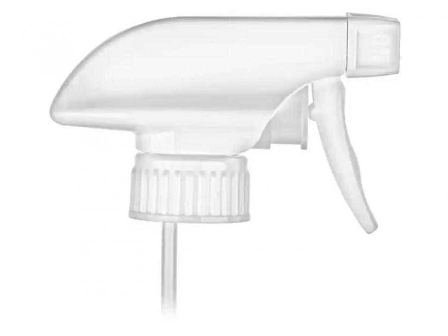 28-400 White PP Plastic Express Trigger Sprayer-Spray-Stream-Off Nozzle, 1.1cc OP-9 1/4 in. DT