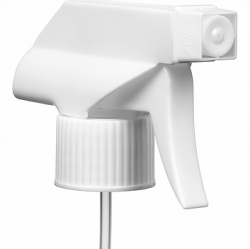 28-410 White PP Plastic Trigger Sprayer w/ 10 in. Flexible DT, Spray/Stream/Off Nozzle, .7cc Output
