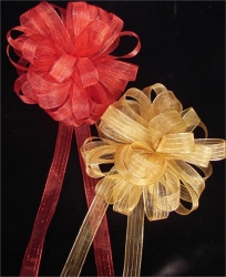 Corsage Iridescent Ribbon in 14 colors 3/8 in. wide (50 yd Spool)