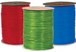 100 yd. Spool of Paper Wraphia Ribbon 10 Colors to Choose From 50% OFF LIMITED QUANTITIES