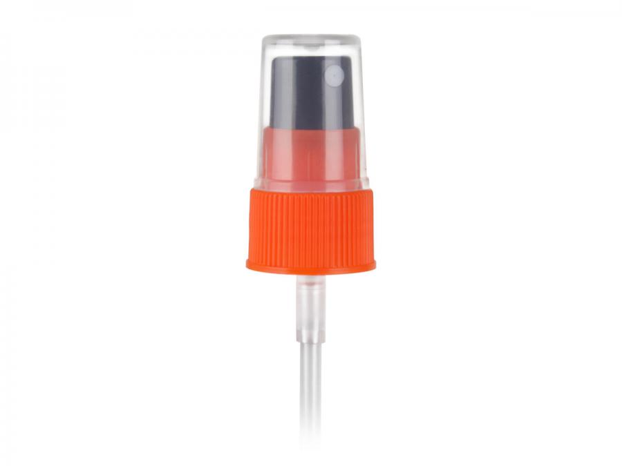 24-410 Orange-Black Ribbed Plastic Regular Mist Sprayette IV Sprayer-6 1/8 in. DT